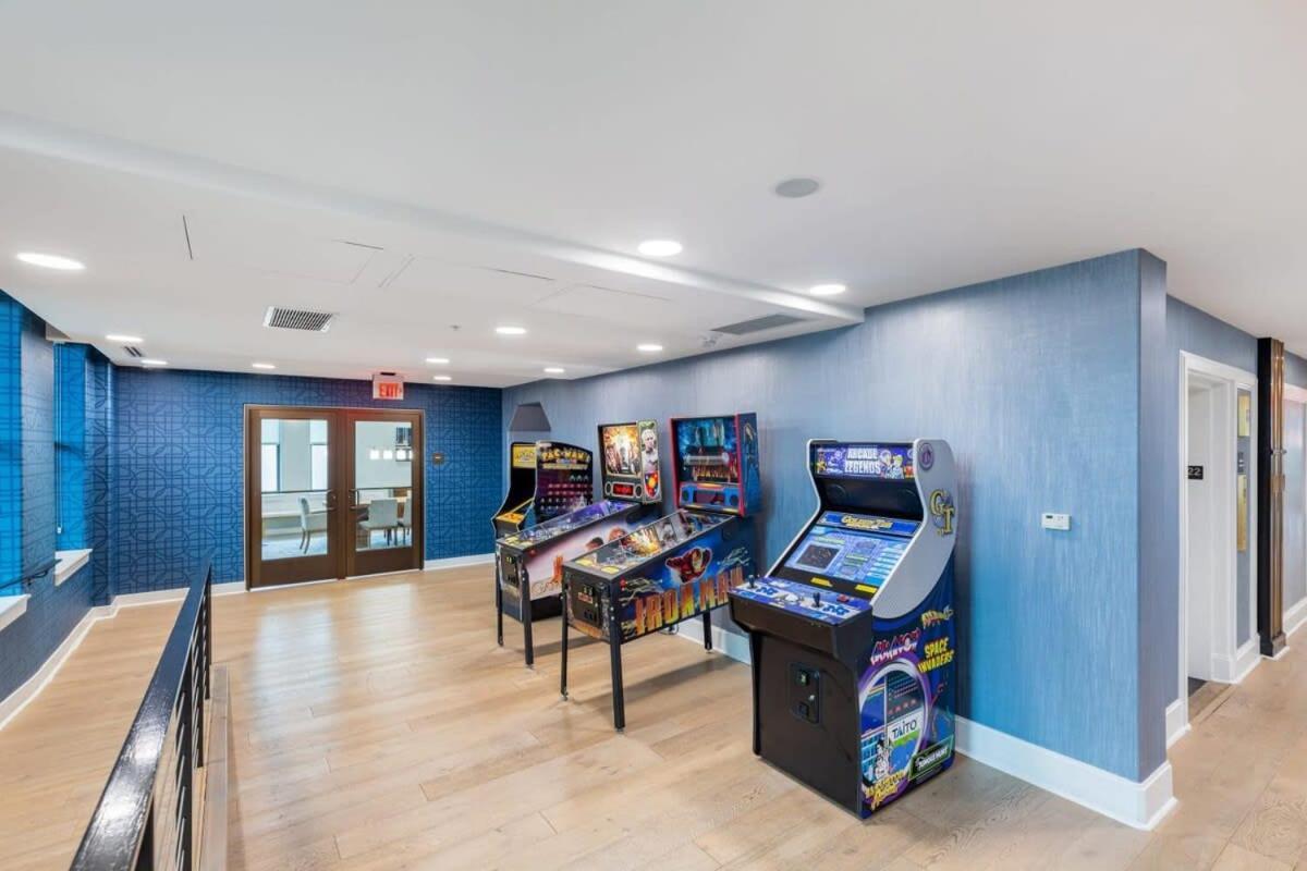 2Br Luxury Apartment Rooftop Pool & Gym Baltimore Exterior photo